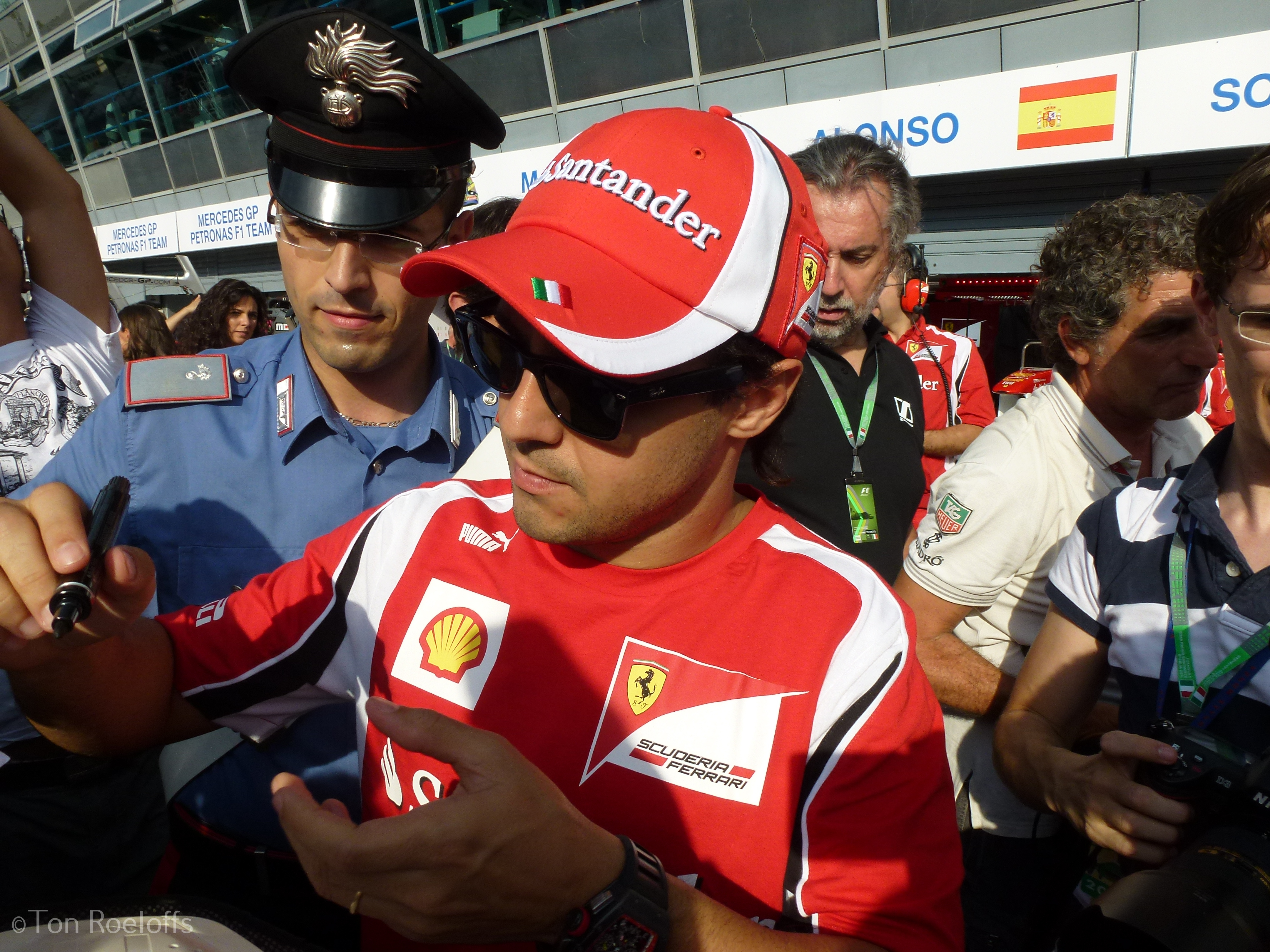 Vettel rechte stuk